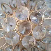 لوستر دوشاخه طلایی|لوستر و چراغ آویز|سنندج, |دیوار