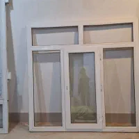 پنجره upvc و روشور و آجر سفال|مصالح و تجهیزات ساختمان|بیرجند, |دیوار