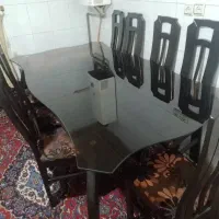 میز ناهارخوری 8 نفره با صندلی