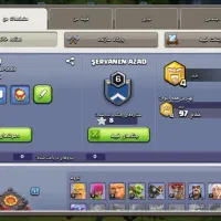 اکانت کلش فقط فقط تاق با اکانت فری فایر|کنسول، بازی ویدئویی و آنلاین|رشت, شهرک قدس|دیوار