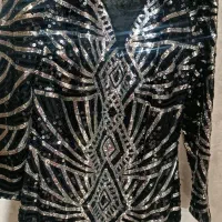 پیراهن شب  مجلسی تمام پولک|لباس|اراک, |دیوار