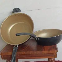 سرویس دو پارچه ماهیتابه ووک|ظروف پختوپز|دورود, |دیوار