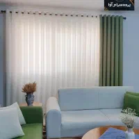 فروش انواع پرده های مینیمال و پانچ با انواع پارچه|پرده، رانر، رومیزی|قائمشهر, |دیوار