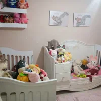 فروش لوازم اتاق خواب کودک و نوجوان+یه ست مبل و