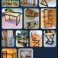 پاف نیمکت صندلی جزیره و اپن شلف رگال کد ۴۶۶