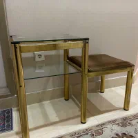 میز تلفن پایه فلزی دو طبقه|میز تلفن|ارومیه, |دیوار