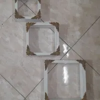 شلف دیواری سه تایی چوب ارسال رایگان