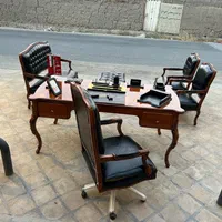 مبلمان اداری کلاسیک میز قابدار مبل فرانسوی ابزاری|دفتر کار|تهران, ایران|دیوار