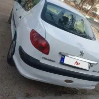 پژو 206 v20استثنایی تیپ 2  کم کار خوش رخ