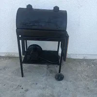 باربیکیو ذغالی کباب پز فن دار