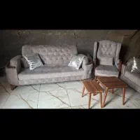 مبل ۷ نفره چستر|مبلمان خانگی و میز عسلی|دزفول, |دیوار