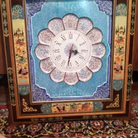 ساعت مسی مینا کاری شده نو