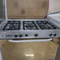 اجاق گاز 5شعله ایتالیایی استیل اصل