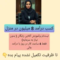 فرصت شغلی با درآمد بالا برای بانوان