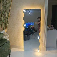 آینه قدی نورپردازی دار در پشت و روی آینه