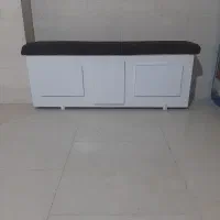 نیمکت ۳ نفره ام دی اف صندوق دار