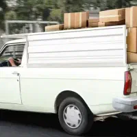 وانت بار پیکان شبانه‌روزی حمل اثاث ،مصالح، نخاله