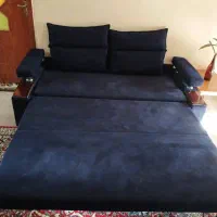 مبل سه نفره تختخواب شو|مبلمان خانگی و میز عسلی|شهرکرد, |دیوار