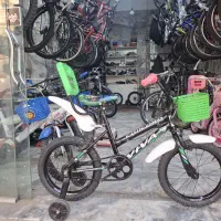 دوچرخه ۱۶ مشکی سبز|دوچرخه، اسکیت، اسکوتر|مشهد, شهید آوینی|دیوار