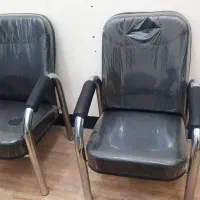 چهار عدد صندلی دفتری نو