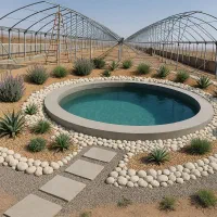 گلخانه ۱۰۰۰ متری کشت عمودی آئروپونیک