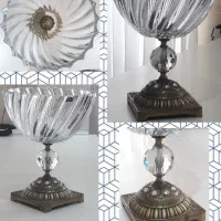 میوه خوری کریستالی پایه دار بوهمیا چک