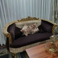 مبل 7نفره همراه با 3عدد میز عسلی|مبلمان خانگی و میز عسلی|شاهدشهر, |دیوار