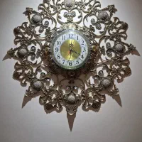 ساعت دیواری برنجی