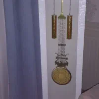 ساعت ایستاده سفیدطلایی