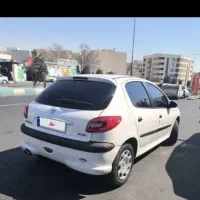 خودرو سواری ۲۰۶ تیپ ۶ سفید