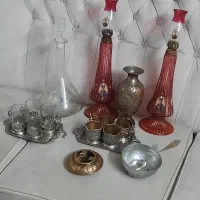 لمپا قاجاری عتیقه جات