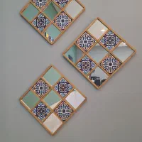 گلدان و آیینه