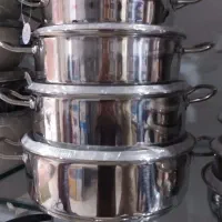 قابلمه استیل نیم قدی ساخت پاکستان