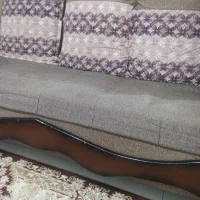 مبل هفت نفره چهار چوب از جنس چوب روس|مبلمان خانگی و میز عسلی|ماهدشت, |دیوار