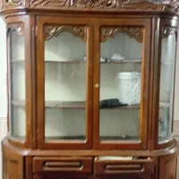 کمد دراور  ویترین کاملا سالم|بوفه، ویترین، کنسول|قمصر, |دیوار