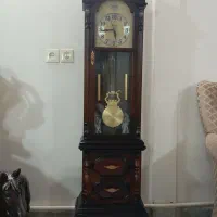 ساعت ایستاده وکشتی دست ساز