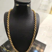 زنجیر طلا مدل طنابی
