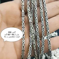انواع مدل زنجیر های نقره