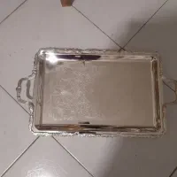 سینی برنجی قدیمی +اکبند