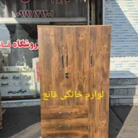 کمد لباس سه درب/ دراور ریلی / نوار پهن ملامینه|جاکفشی، کمد، دراور|تهران, آذری|دیوار