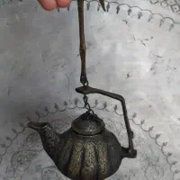 چراغ پیسوز چراغ جادو جنس برنج پرنقش و قلم کاری شده|لامپ و چراغ|قزوین, |دیوار