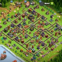 فروش اکانت کلش آف کلنز تاون هال 17 قابل چنج سوپرسل