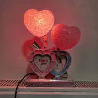 آباژور قلب آکبند همراه با جعبه کادویی|چراغ خواب و آباژور|تبریز, |دیوار