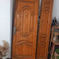 درب چوبی ورودی