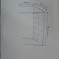 تخت|تخت و سرویس خواب|هندمینی, |دیوار