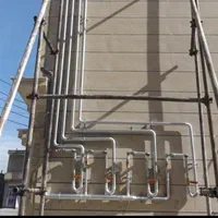 لوله کشی گاز رو کار و تو کار مسکونی تجاری