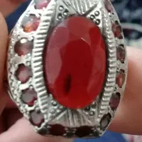 انکشتر یاقوت سرخ اصل