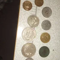 تعدادی سکه|کلکسیون سکه، تمبر، اسکناس|آمل, |دیوار