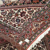 قالیچه بیجار نقش ماهی رنگ ارغوانی|فرش|تهران, درب دوم|دیوار