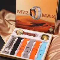 اسمارت واچ m72 همراه با ساعت عقربه ای